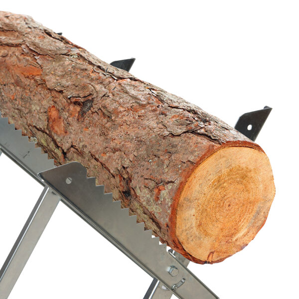 Holds logs up to 150kg & 250mm dia