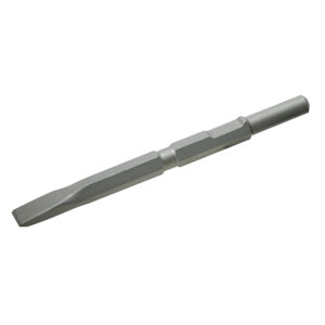 Hardened drop-forged steel Kango chisel with shot blast finish