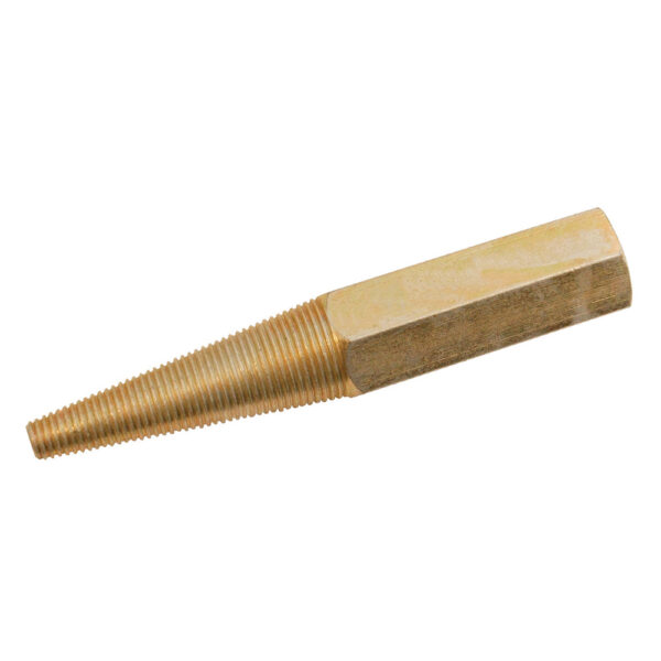 Threaded taper from 6.35mm (1/4") to 19.05mm (3/4")