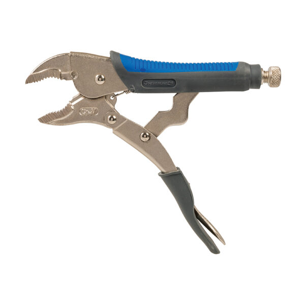 with quick release levers & serrated jaws