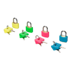 4 x 20mm brass padlocks