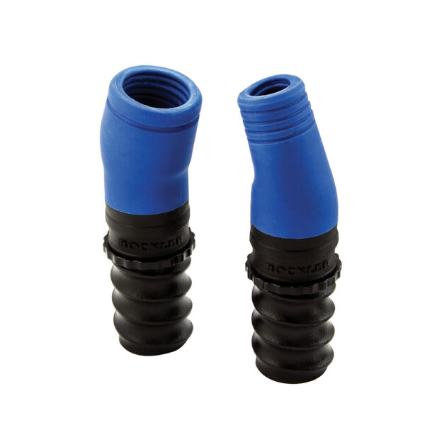 Flexible rubber port adapters