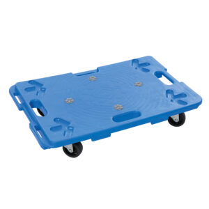 Polypropylene dolly platform with carry handles