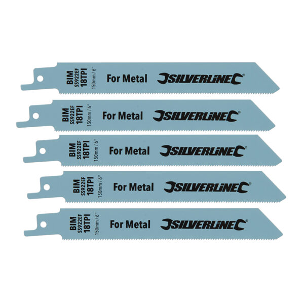 Bi-metal blades for fine cutting of metal from 1.5 to 4mm thick