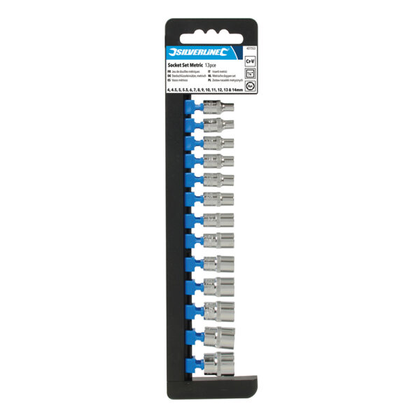 6-point hex socket for maximum torque transfer to the face of the fastener