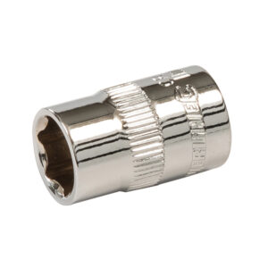 6-point hex socket for maximum torque transfer to the face of the fastener