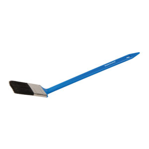 Angled pure bristle head for all types of paint