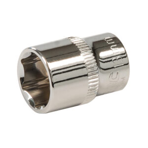 6-point hex socket for maximum torque transfer to the face of the fastener