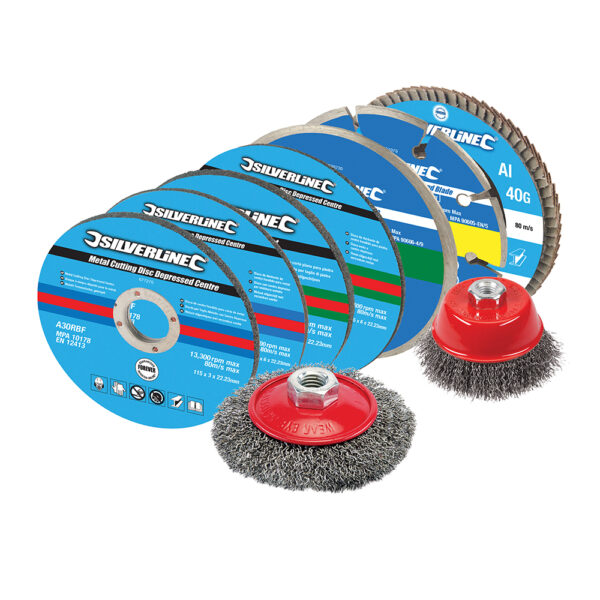 Excellent general purpose angle grinder set