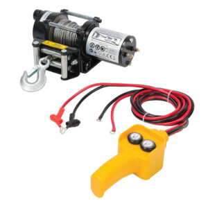 Vehicle-mounted electric winch