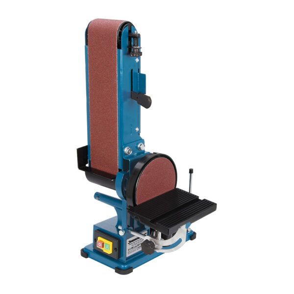 Belt sander surface can be tilted 0 - 90°