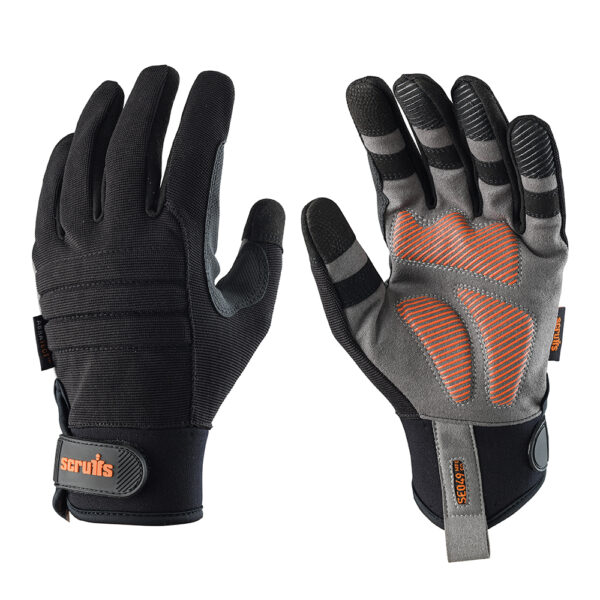 Padded palms & knuckles for enhanced protection